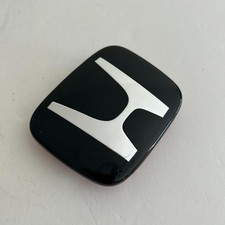 Black H Rear Emblem Trunk Badge Type R For Acura Rsx 2002-2006 Tsx 2004-2008