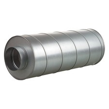 Blauberg Circular Duct Noise Attenuator Silencer Reducer Ventilation
