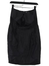 Belle by Oasis Bodycon Midi Dress UK14 in Black