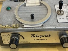 Vintage L&R Tickoprint Standard Watch Timing Machine Parts Tool