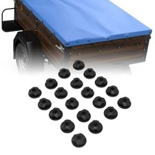 40 Pack Car Trunk Storage Net Hooks Versatile Round Trailer Net Hook With