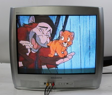 Magnavox 20" Screen 20MS2331/17 Stereo Curved 2004 CRT Tube TV NO REMOTE