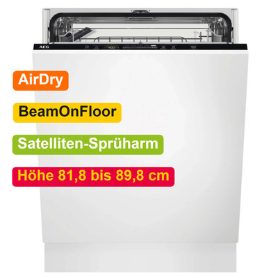 AEG Geschirrspüler Einbau vollintegriert 60cm Spülmaschine 13 Gedecke AirDry NEU