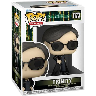 Funko POP! Matrix TRINITY #1173 Movies Sci-Fi NEW +Protector Near Mint