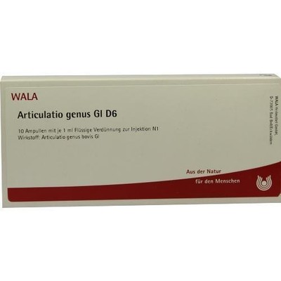 3x ARTICULATIO genus GL D 6 Ampullen 10X1 ML PZN 2829412