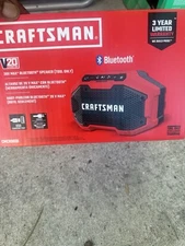 Craftsman V20 Max Bluetooth Speaker CMCR001B (Tool Only) New