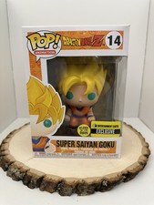 Figurine Pop Dragon Ball Z #14 pas cher : Super Saiyan Goku - Métallique (DBZ