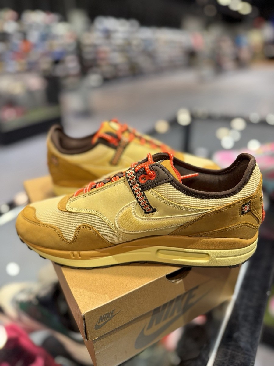Nike Cactus ナイキ　カクタス　トラヴィス　travis Nike Air Max 1 Cactus Jack Travis Scott Wheat DO9392-701 Size 10.5