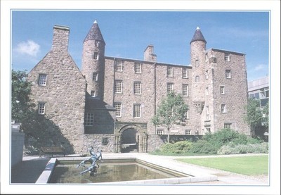 Propst Skenes Haus Aberdeen Schottland J Arthur Dixon Postkarte