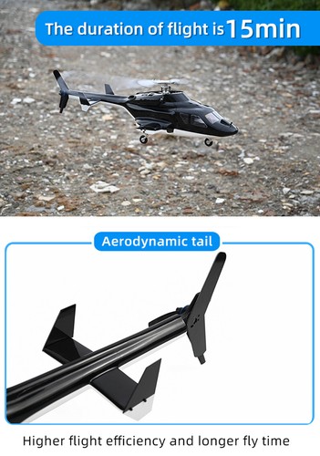 Fly Wing Airwolf Scale RC Hubschrauber 6CH M10 GPS H1 Flight Controller EU Plug - Bild 8 von 17