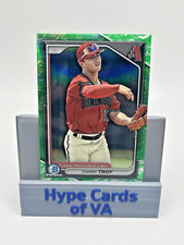 TOMMY TROY 2024 Bowmam Chrome Lunar Glow Refractor Prospect #BCP-76 Diamondbacks