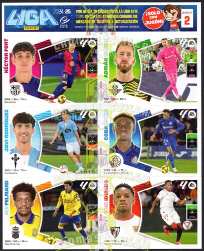 HOJA MERCADO DE INVIERNO + ACTUALIZACION 2024 2025 ⚽ LA LIGA ESTE PANINI 24/25 - Imagen 22 de 38