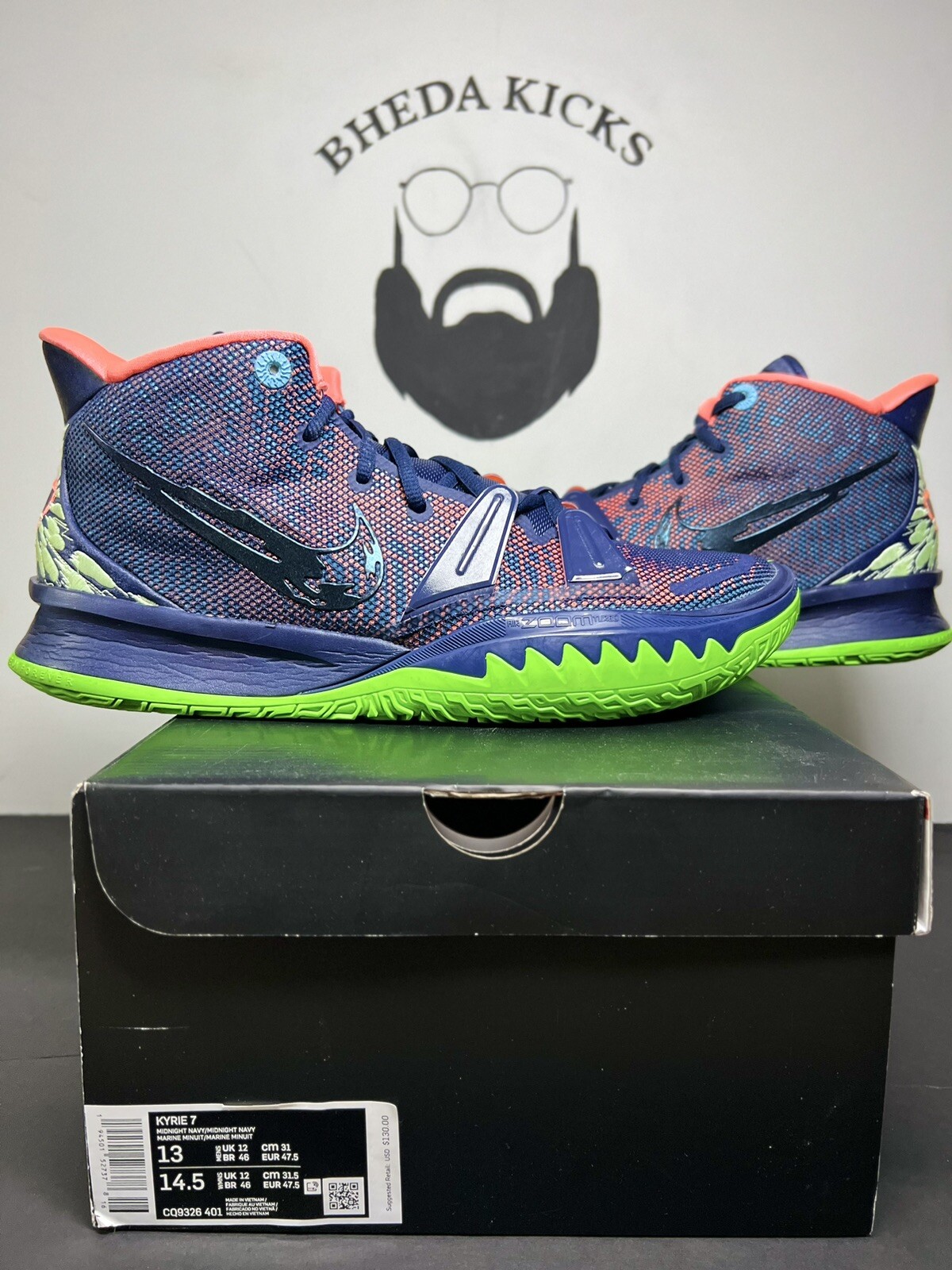 midnight navy kyrie 7