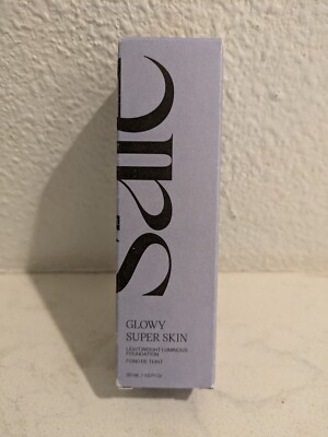  Saie Glowy Super Skin Lightweight Hydrobounce Serum Foundation 15 NEW In Box