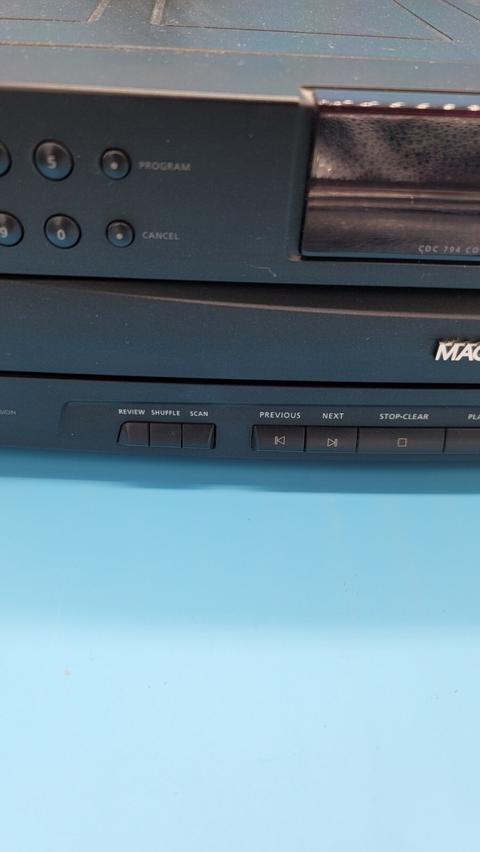 Buy Magnavox CDC 794 Compact Disc CD Carousel Changer 5 CDs