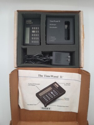 Videx Time Wand II Portable Barcode Scanner - Untested - OB6