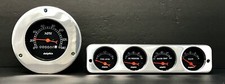 1942 1943 1944 1945 1946 1947 1948 Ford Car 5 Gauge Dash Panel Insert Black