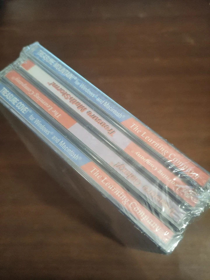 4X Learning Company Treasure Games Mountain Cove Galaxy Mathstorm 5-9 thinking - Image 3 of 4