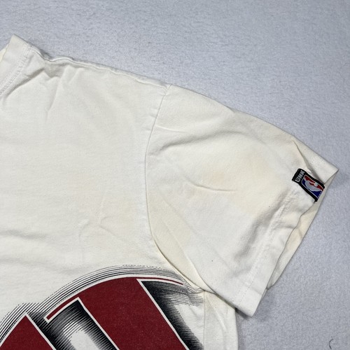 NBA UNK Miami Heat Wave Logo Basketball Shirt Authentic Tshirt Tee L/XL - Picture 5 of 8
