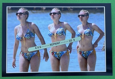 Found 4X6 PHOTO of Sexy Beautiful Scarlett Johansson Hollywood Actor & Model