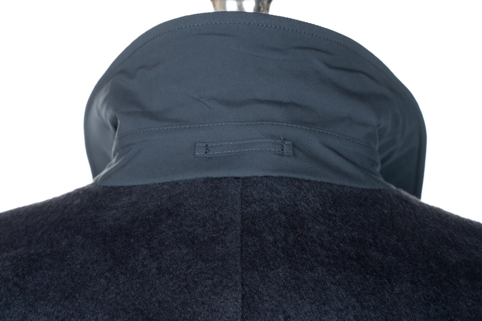KIRED Navy Reversible Overcoat All Seasons Wool Regular Fit Jacket 48 (EU 58) image 7