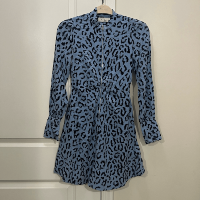 A.L.C. Blue Leopard Marcella Dress Size 0 US $550 | eBay