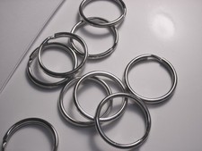 25 pieces Split Key Ring Size 1-1/4" Diameter