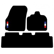 For Renault Scenic 2004 to 2009 Tailored Carpet Car Floor Mats with logo