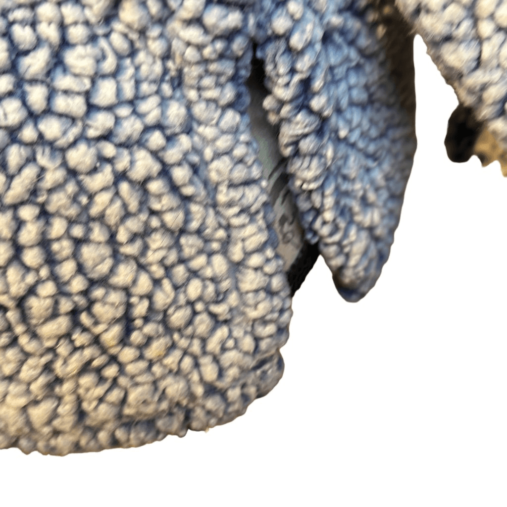 Blue Star Clothing Company Teddy Fleece Sherpa 1/4 Zip Pullover OutdoorSweater L eBay