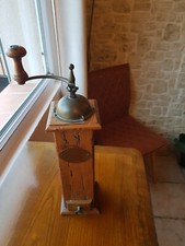 RARE MOULIN HAUT 40 CM BASE CARRE DE 10 CM PLAQUE AVEC SIGNATURE ET DATE
