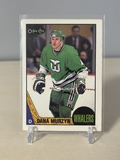 1987-88 O-Pee-Chee #138 Dana Murzyn - NHL Hockey Card