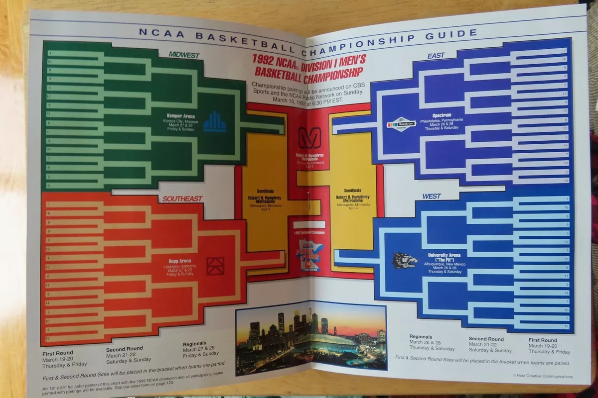 1992 ncaa 2024 basketball championship