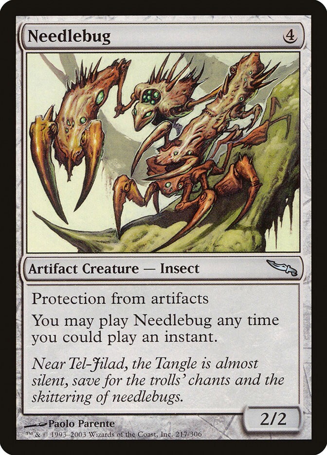 Mirrodin Needlebug MTG Magic the Gathering NM