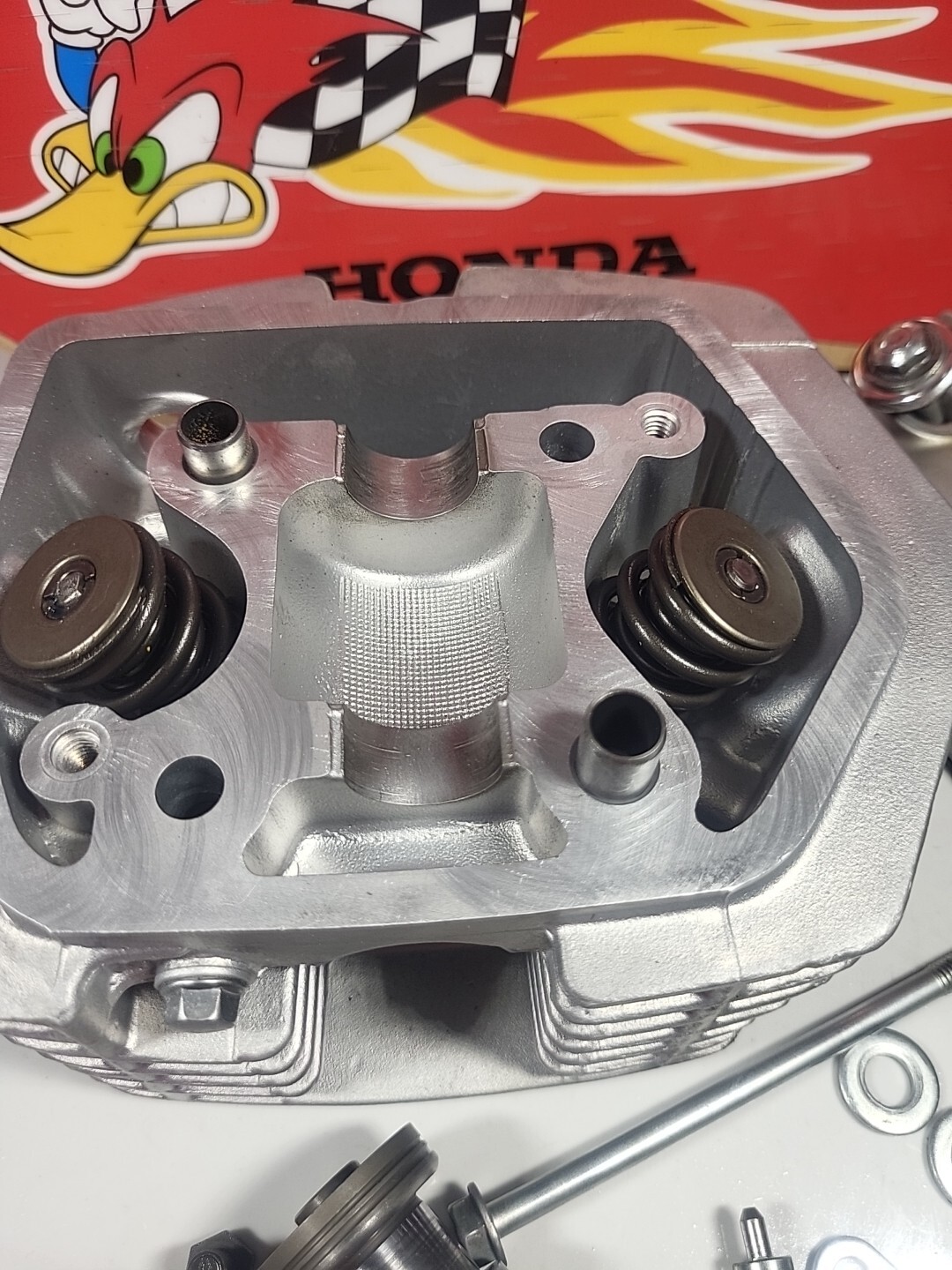 2006 CRF80 Complete Cylinder Head Assembly Camshaft Valves Cover Honda