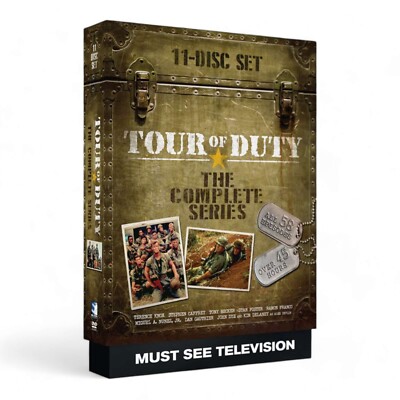 TOUR OF DUTY the Complete Series Seasons 1-3 - (DVD 11-Disc Box Set) - NEW!!
