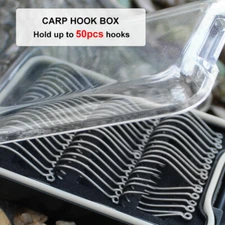 HOOK BOX CARP FISHING KRUVE SHANK CHOD HOOK  HOLD UP TO 50 PCS