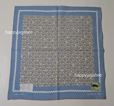 *Kapital Capital Fast Color Bandana " Skull & Flower " Sax EK-1367BAA