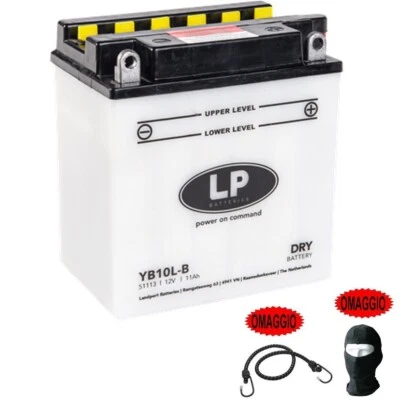 Pour Kawasaki Z 200 1977 A 1980 Batterie YB10LB Prêt Emploi LP 11AH 12V Cca 1 - Photo 1/3