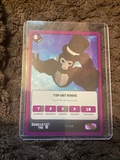 RARE Official Makeship Gorilla Tag Top Hat Monke Trading Card