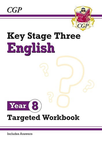 KS3 Year 8 English Targeted Workbook with Answer Key Stage 3 CGP - 第 1/11 張圖片