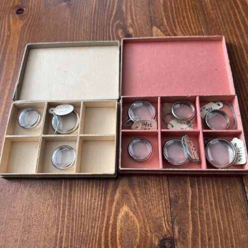 Vintage Watch Movement Double Sided Display Cases, ideal for jewellery makers - Photo 1/11