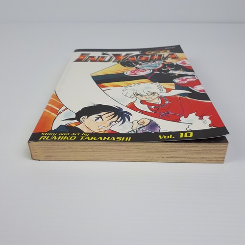 InuYasha Volume 10 RumikoTakahashi Graphic Novel Good Condition - Foto 4 di 9