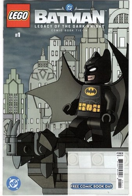 #ad LEGO BATMAN 🦇 LEGACY OF THE DARK KNIGHT COMIC BOOK TIE IN PS5 FCBD DC COMICS $3.95