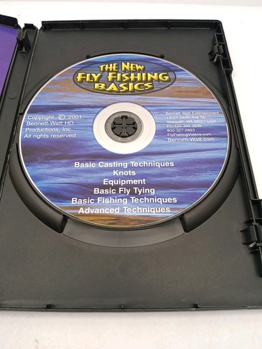 The New Fly Fishing Basics (DVD) - Fishing - Trout - Casting - Flies - Streams - Picture 5 of 6