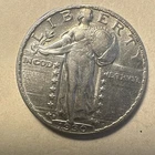 1930-S San Francisco Mint Silver Standing Liberty Quarter High Grade, Toned