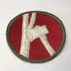 MILITARY PATCH WW2 ERA NO GLOW US ARMY 84TH INFANTRY DIVISION HARDER FIND (P8)