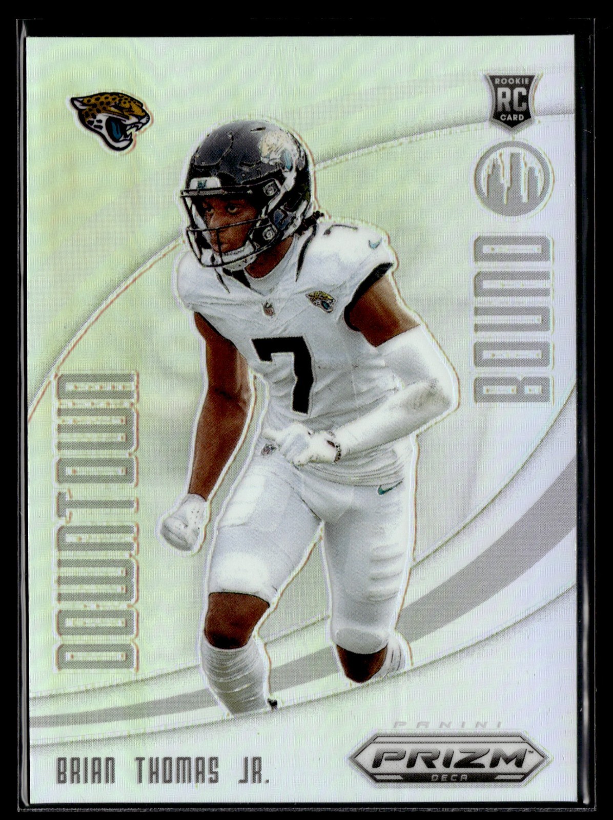 2024 Panini Prizm Deca Brian Thomas Jr. RC Downtown Bound Jaguars Rookie