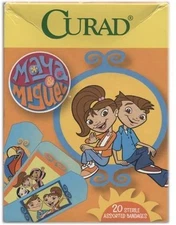 New Curad Maya & Miguel, 20 Sterile Assorted Bandages