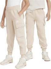 Nike Sportswear Club Fleece Big Kids Cargo Pants FD3012-126 Size XS New w/tags