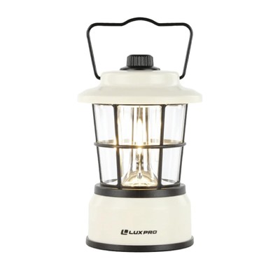 Retro LED Lantern - Battery-Powered Emergency Lantern - Water Resistant - Bri...